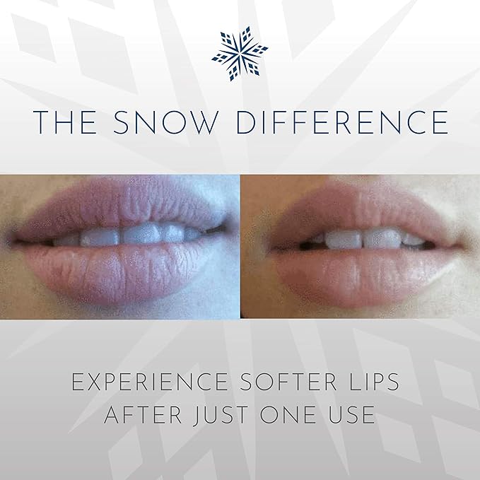 SNOW Lip Exfoliating Sugar Scrub - Lip Scrub Exfoliator for Plump & Soft Lips - Lip Care Product with Jojoba Oil - Moisturize Dry Lips - Lip Care Kit Essential - Lavender & Mint-VivaGrace Women