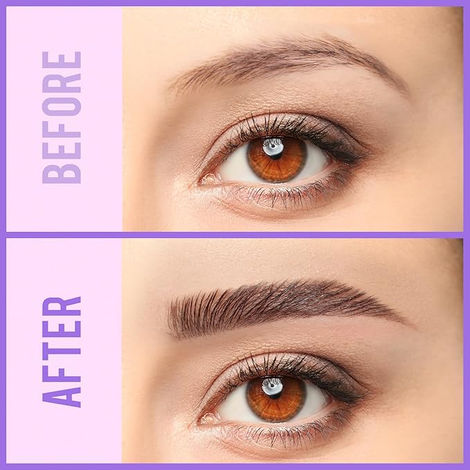 iMethod Eyebrow Pen and Eyebrow Gel - Eyebrow Pencils for Women with 4-Fork-Tip & Brow Gel Clear, Magical 2-in-1 Dual-Ended Brow Pen for Fuller-Looking Defined Brows, Stay All Day, Black-VivaGrace Women