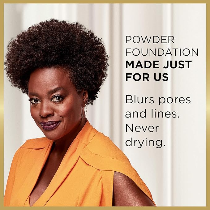 L'Oreal Paris Age Perfect Creamy Powder Foundation Compact, 315 Natural Buff, 0.31 Ounce-VivaGrace Women