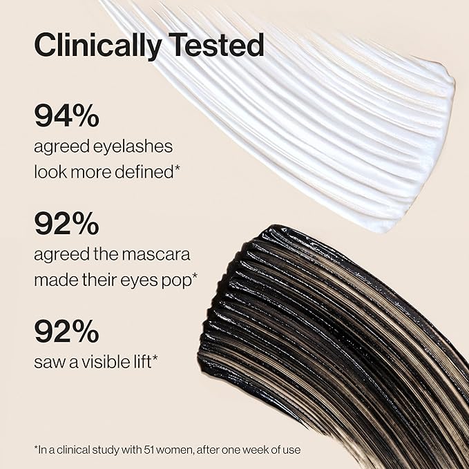 Honest Beauty 2-in-1 Extreme Length Clean Mascara + Lash Primer | Lengthening + Volumizing | EWG Verified + Cruelty Free | Black, .27 fl oz-VivaGrace Women