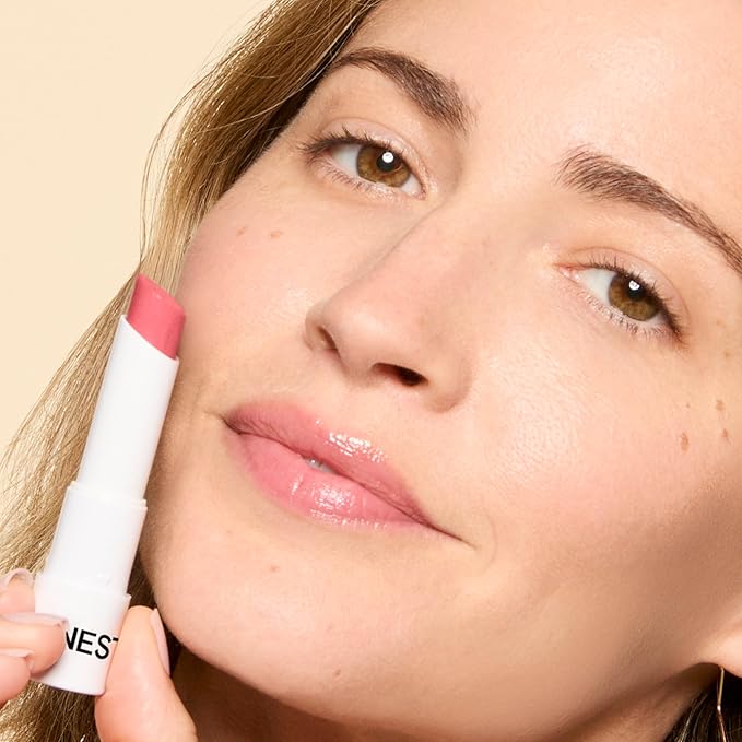 Honest Beauty Tinted Lip Balm | Antioxidant-rich Acai Extracts + Avocado Oil | EWG Certified, Vegan, Cruelty Free | Summer Melon-VivaGrace Women