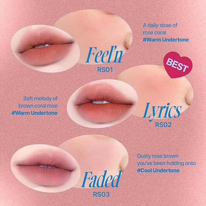 Lip&Cheek Blurry Pudding Pot | Faded Moment - Lyrics | Makeup Blush, Buildable Lightweight, Multi-Use Soft Matte Finish | 5g-VivaGrace Women