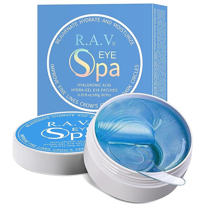 Under Eye Patches, Hyaluronic Acid Eye Mask, Collagen Eye Pads for Dark Circles, Eye Bags, Puffiness, Diminish Fine Lines and Wrinkles, Moisturize and Tighten Eye Skin for Men and Women-VivaGrace Women