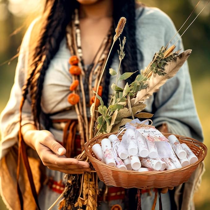 50 Set Employee Appreciation Gifts Bulk Baby Shower Favors Lip Balms Bulk Thank You Gifts Wedding Bridal Shower Bachelorette Gifts Prizes for Guests Women Teacher Coworker Nurse(BOHO)-VivaGrace Women