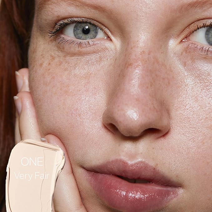 Saie Slip Tint Tinted Moisturizer with SPF 35 - Light Coverage, Glowy Skin Tint & Mineral Sunscreen for Face with Hydrating Hyaluronic Acid - Summer Makeup Essential - Shade One (1.35 oz)-VivaGrace Women