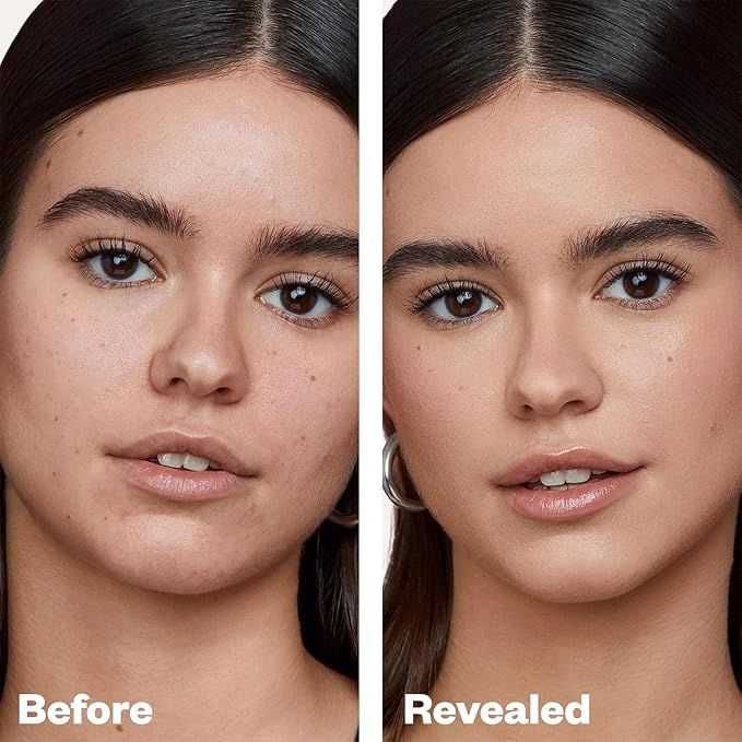 Kosas Revealer Skin-Improving Foundation with SPF 25 Protection - Hydrate, Brighten, Soothe, Plump, Protect Skin - Smoothing Texture, Natural Finish and Clean Formula - Light+ Cool 180-VivaGrace Women