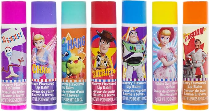 Disney Pixar Toy Story 4 Lip Balm 7 Pack-VivaGrace Women