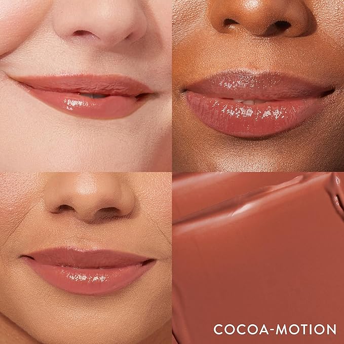 LAURA GELLER NEW YORK Jelly Balm Moisturizing Tinted Lip Color - Cocoa-Motion - Hydrating Vitamin E - Semi-Shine Finish-VivaGrace Women