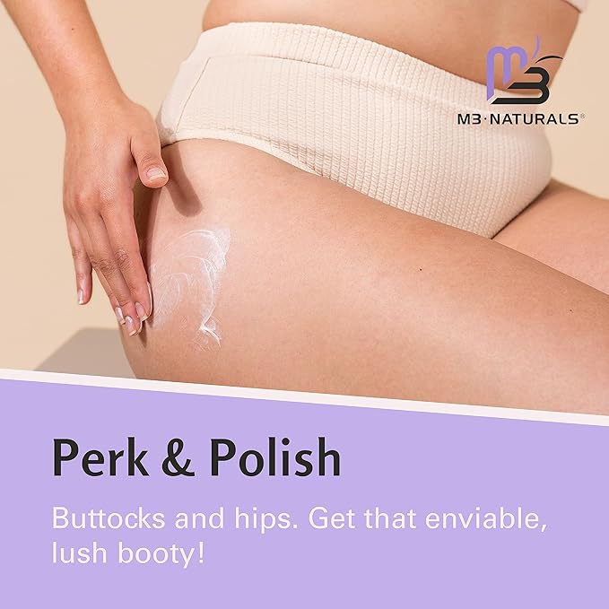 Moisturizing Butt Mask for Women - Butt Firming Mask and Caffeine Cellulite Cream for Thighs and Buttocks with Collagen - Clarifying Butt Firming Cream for Cellulite KP and Dry Skin by M3 Naturals-VivaGrace Women
