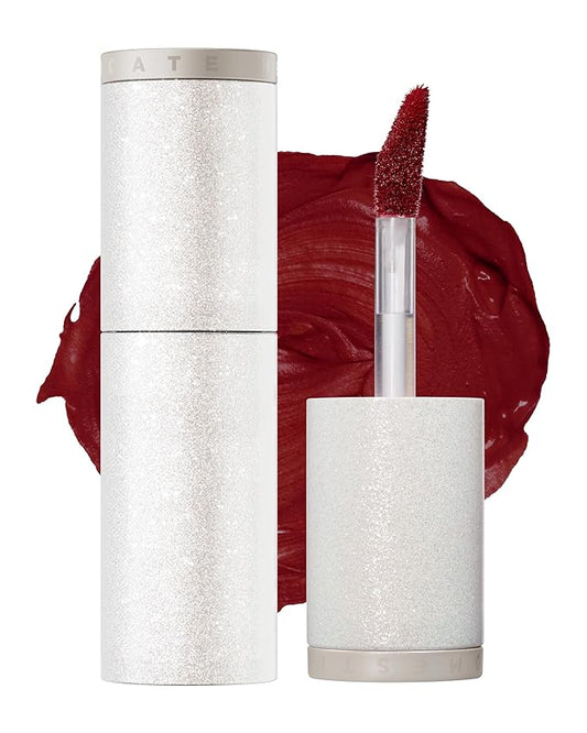 HEVVYMAKEUP Blurring Effect Lip Tint - Airy Velvet Matte Lips - Vegan, Longwear, Vibrant, Buildable Creamy Soft Texture - Korean Lip Makeup, Bloody Kiss, 0.13 fl.oz.-VivaGrace Women