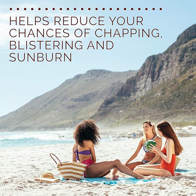 Hawaiian Tropic Lip Balm Pack of 3 – Sunscreen Lip Balm SPF 30, Tropical Flavor, 4 g-VivaGrace Women