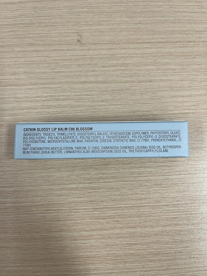 CATKIN Glossy Lip Balm Ultra Hydating Glow Lip Tinted Jelly Plump Melting Balm Shea Butter Repair Soothing For Dry Lips Dewy Finished 0.12 oz C06 BLOSSOM-VivaGrace Women