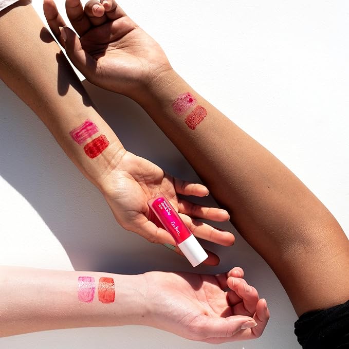 Ere Perez - Natural Beetroot Cheek + Lip Tint | Water-Resistant, Long-Lasting, Hydrating, Vibrant | Blue Agave, Rosehip Oil, Vitamin E | Vegan, Cruelty-Free, Clean Beauty (Fun-Pink)-VivaGrace Women