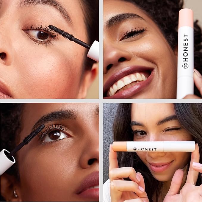 Honest Beauty 2-in-1 Extreme Length Mascara + Lash Primer 3-Pack | EWG Verified + Cruelty Free | 0.27 fl oz each (pack of 3)-VivaGrace Women