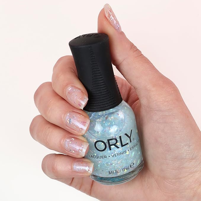 Orly Neon Nail Polish Colors for Summer | Bright Colors and Confetti Toppers for Summer Neon Nails | 0.6fl oz (Looking Glass, 0.6 fl oz)
