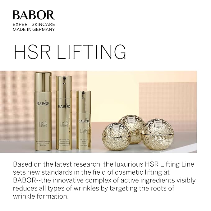 BABOR HSR Lifting Eye Cream, Anti Aging Eye Cream Instantly Minimizes Wrinkles Bags & Dark Circles, Eyelid Cream, Infused with Collagen to Smooth and Firm Under Eye, 1 oz-VivaGrace Women