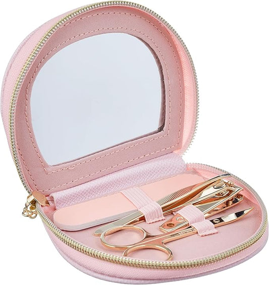 Mud Pie Manicure Kit, Blush-VivaGrace Women