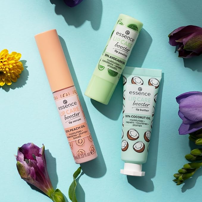 essence | Lip Care Booster Lip Serum | Moisturizing, Transparent Lip Balm with Peach Oil | Vegan & Cruelty Free-VivaGrace Women