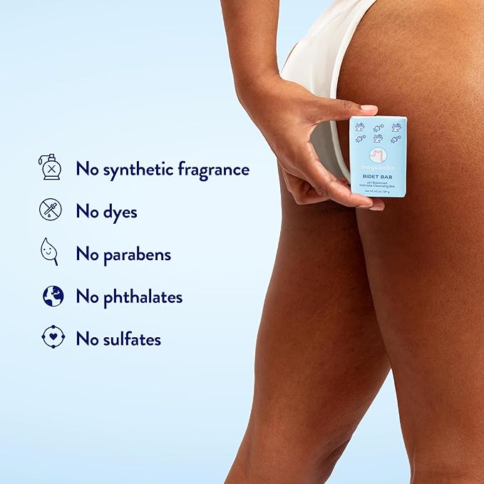 Megababe Bidet Bar | pH Balanced Cleansing Bar for the Entire Intimate Area | 4.5 oz-VivaGrace Women