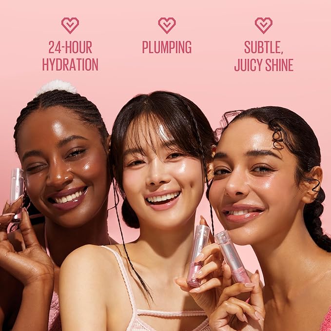 Kaja Juicy Glass Lip Balm | Plumping, Hydrating, Korean Lip Balm, Moisturizing Lip Care, 24hrs Long-lasting Hydration, Nourishing Lip Care | Cranberry Sangria, 0.15 oz.-VivaGrace Women