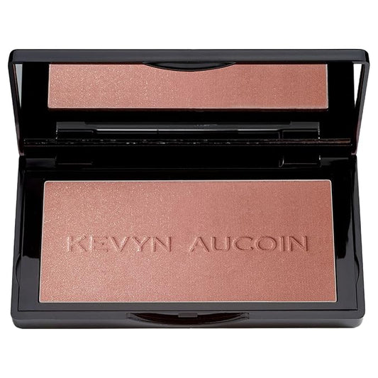 Kevyn Aucoin The Neo-Bronzer, Dusk Medium: 3 in 1 makeup palette. Highlighter, blush & bronzer in one smooth gradient makeup compact. Shimmer & matte in light, medium & deep. Sun-kissed to bronzed.-VivaGrace Women