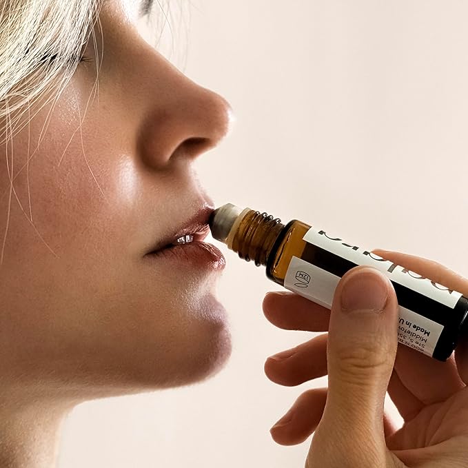 Lip Oil | 100% Plant-Derived & Vegan | Hydrating & Nourishing Lip Care with Squalane | 4-Ingredient Lip Oil Formula for Dry Lips | Lip Moisturizer Rich in Antioxidants and Vitamins | 0.33 oz-VivaGrace Women