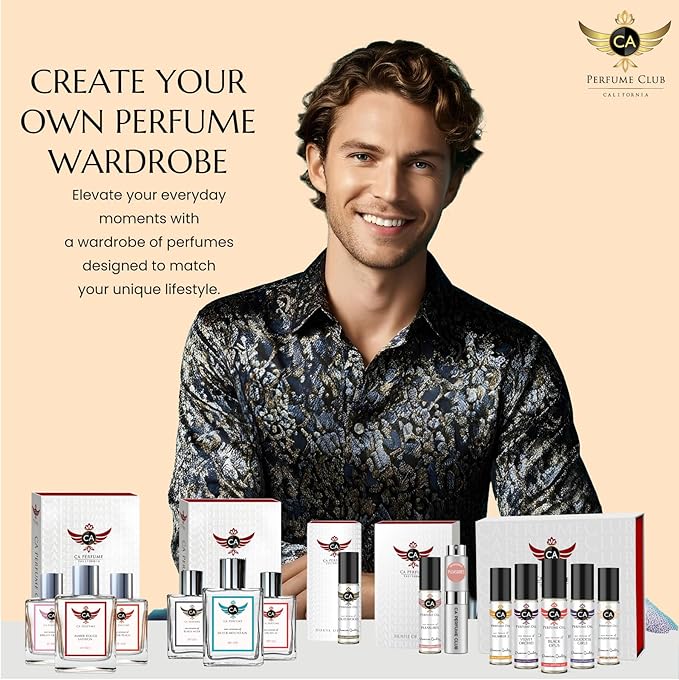 CA Perfume Impression of Tobacco Vanille For Men Fragrance Body Oil Dupes Roll-On 0.3 Fl Oz-X3-VivaGrace Women