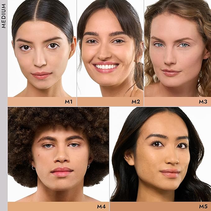 COVER FX Pressed Mineral Foundation - Shade M1 - Weightless Powder Foundation - Buildable Light to Full Coverage - Matte Finish - All Skin Types-VivaGrace Women