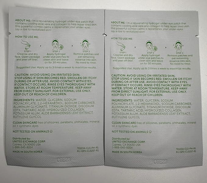 nu-pore Revitalizing Gel Eye Strips, Bulk Case of 48-VivaGrace Women