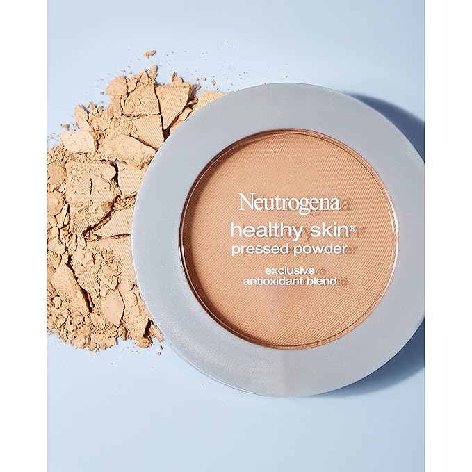 Healthy Skin Pressed Powder Compact | Bundled with Westlake Art Makeup Cleansing Cloth - Fair Shade, Antioxidant & Pro Vitamin B5, Flawless & Natural Finish, Non-Comedogenic [Pack of 2]-VivaGrace Women