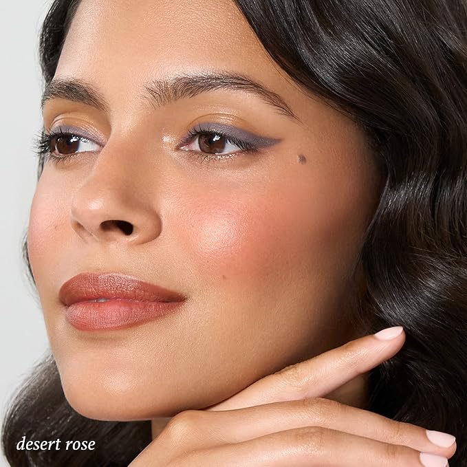 Julep Skip The Brush Cream to Powder Blush Stick - Desert Rose - Blendable and Buildable Color - 2-in-1 Blush and Lip Makeup Stick-VivaGrace Women