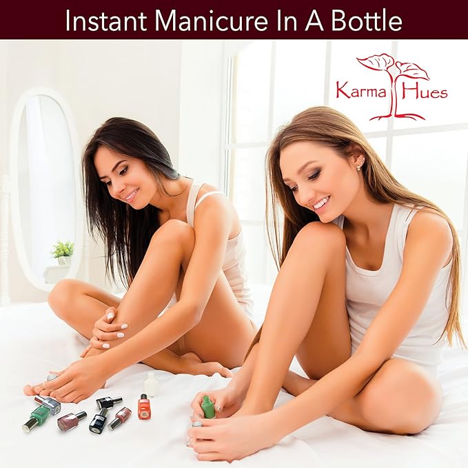 Karma Naturals Nail Polish – Non-Toxic, Vegan & Cruelty-Free (The Twilight Zone, 0.43 fl oz)