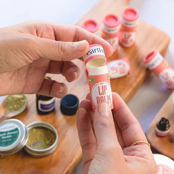 Earthy Good Organic DIY Lip Balm Making Craft Kit By Kiss Naturals-VivaGrace Women
