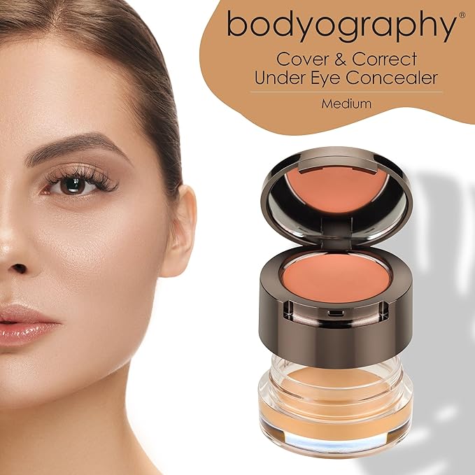 Bodyography Cover & Correct Under Eye Concealer - Medium-VivaGrace Women