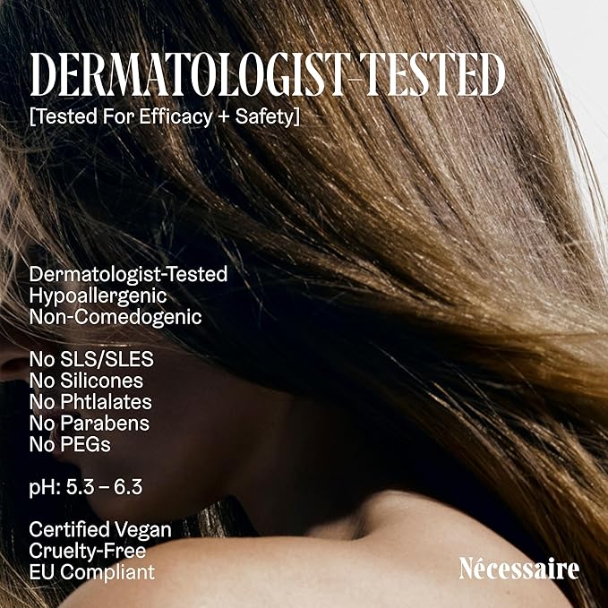 Nécessaire Rosemary Shampoo With Pump | Multi-Protien Strengthening Conditioner For Thinning Hair. For Women + Men. Good For All Hair Types/Textures. Color-Safe. 500 ml / 16.9 oz-VivaGrace Women