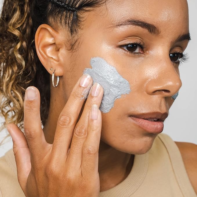 BeautyStat Universal Microbiome Purifying Radiance Mask, Cleansing Mask to Help Dimish Appearance of Pores + Purify Skin with Natural Clays (2.5 oz)-VivaGrace Women