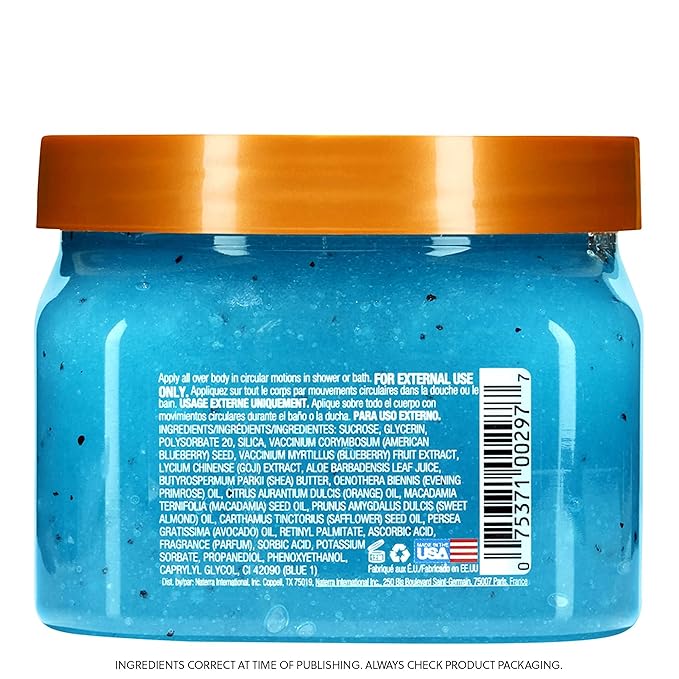 Tree Hut Sugared Fantasy Shea Sugar Scrub | Exfoliating Body Scrub Removes Dead, Dry Skin for a Soft & Hydrated Feel | Nourishing Essential Body Care | 18 fl oz.-VivaGrace Women