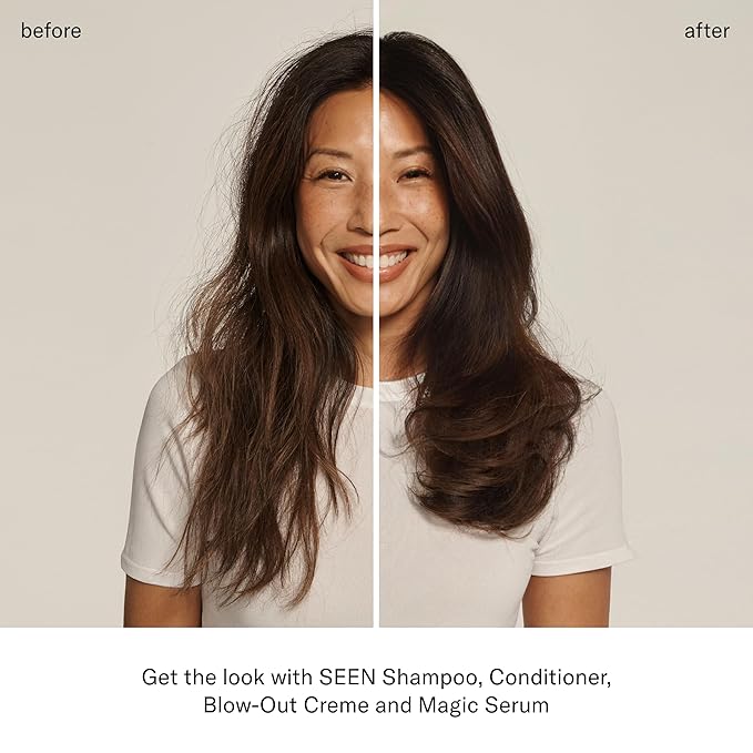 SEEN Shampoo - Scented - Non-Comedogenic & Sulfate-Free Hair Shampoo- Dermatologist-Developed - Safe for Sensitive & Acne Prone Skin-VivaGrace Women