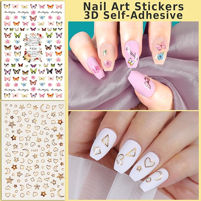 Teenitor Matte Press On Nails Coffin, 288pcs Press On Nails Medium Length Coffin Glue On Nails Set, 12 Color Press On Coffin Nails, Short Coffin Press On Nails With Nail Glue