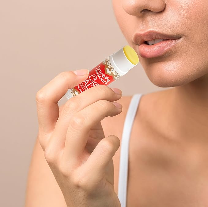 Natural Lip Balm, Nourishing and Moisturizing Premium Lip Care, Handmade Hydrating Lip Balm, Lip Treatment for Dry and Cracked Lips, Repairing and Fragrance Free, Unscented - 0.5oz-VivaGrace Women