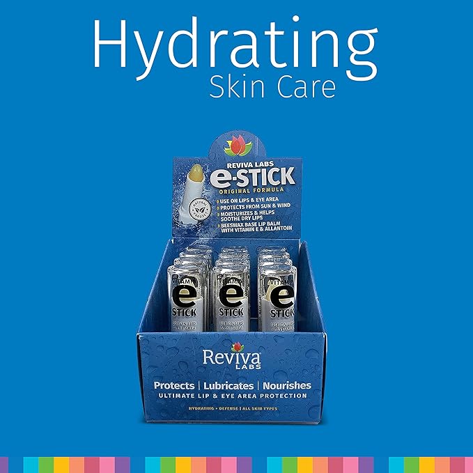 REVIVA LABS - Vitamin E Oil E-Stick, 12 Count (Pack of 1)-VivaGrace Women