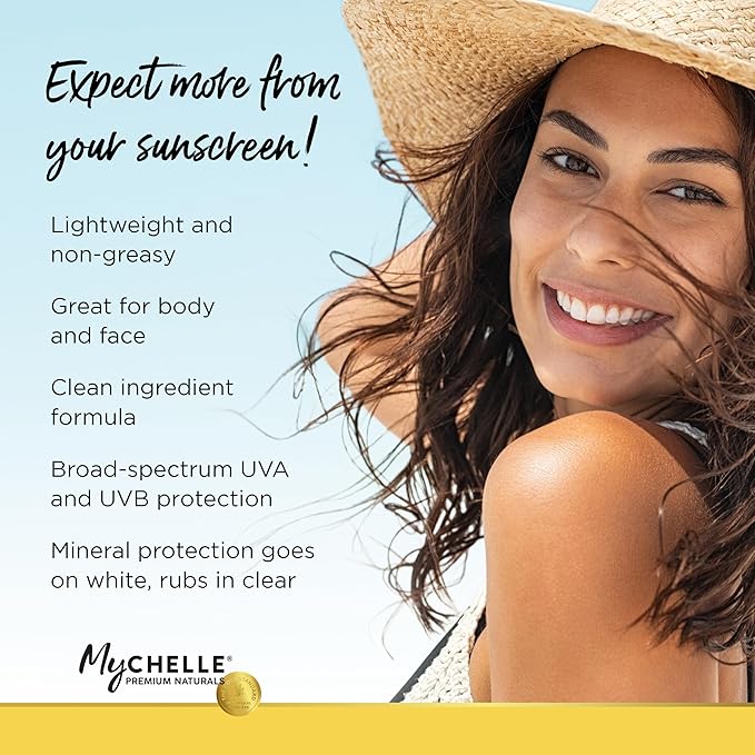Mychelle Dermaceuticals Sun Shield Stick Spf 50 Non-Tinted - Natural Liquid Zinc Sunscreen Vitamin E and Jojoba - Water Resistant up to 80 Minutes - Sunscreen for Face, Reef Safe, Safe for Children-VivaGrace Women