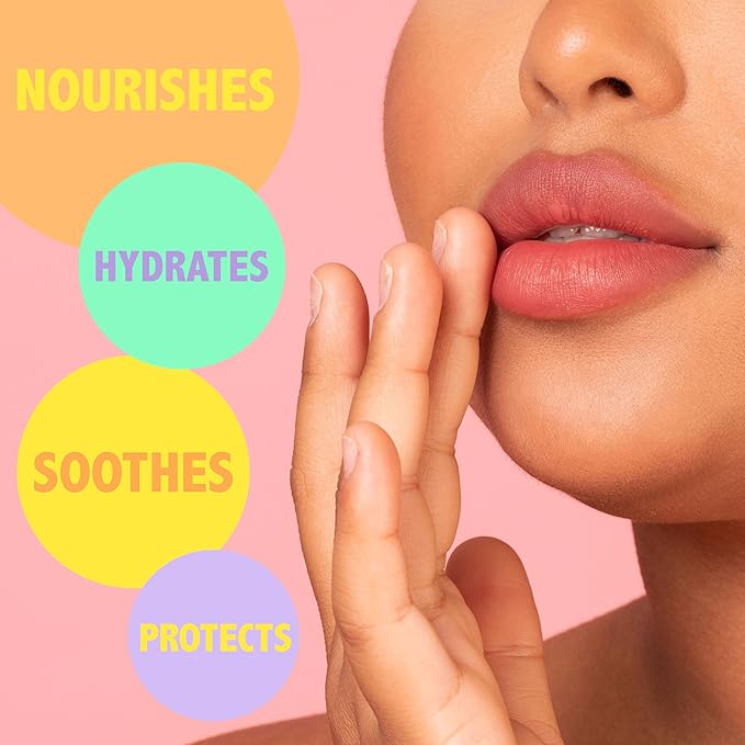 Expressions 5pc Lip Butter Collection - Simply Sweet Fruit Flavored Lip Butter Balm Set | Moisturizing Squeeze Tube Lip Butters for Everyday Lip Care and Lip Repair-VivaGrace Women