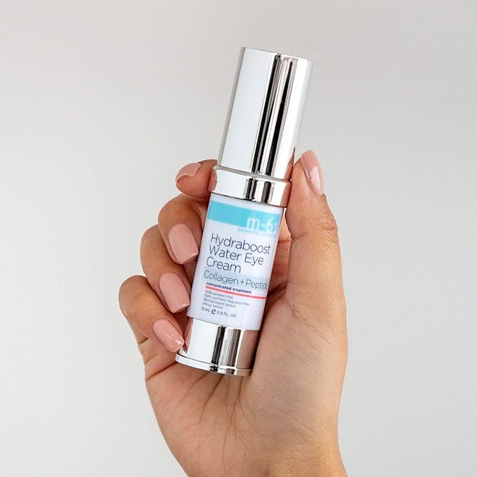 M-61 Hydraboost Collagen+Peptide Water Eye Cream - Age-defying vegan collagen and peptide water eye cream with vitamin B5 & baobab pulp extract.-VivaGrace Women