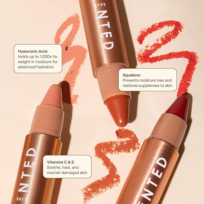 Live Tinted Hyperpigmentation Essentials Glow Up Set: Includes Mini Superhue Hyperpigmentation Serum Stick, Mini Hueguard 3-in-1 Mineral SPF 30, and Full-sized Huestick in Rise, 3-Piece Set-VivaGrace Women