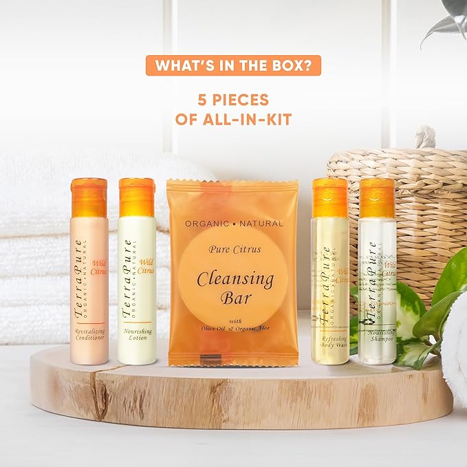 Terra Pure Wild Citrus | 1-Shoppe All-in-Kit | Sample Set (5 pcs)-VivaGrace Women