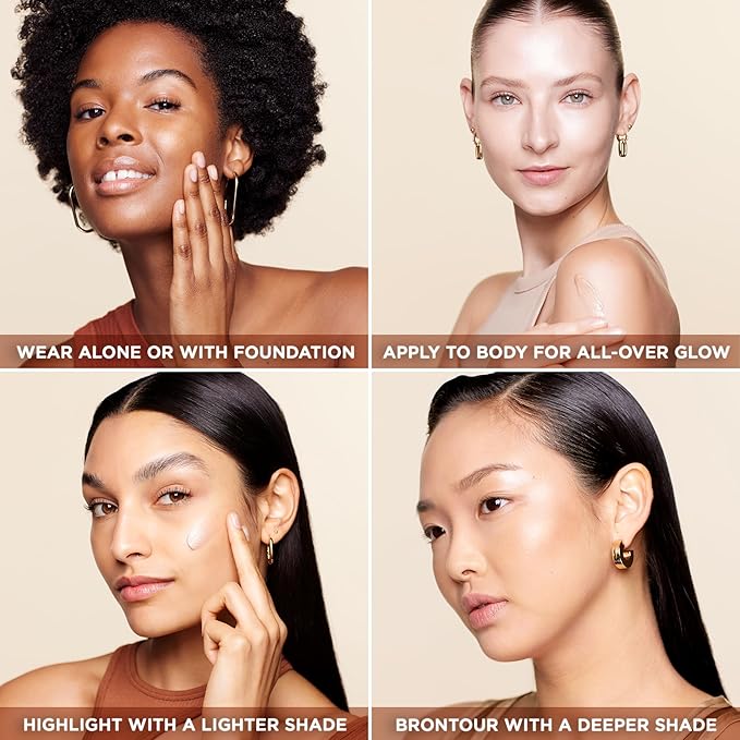 L'Oreal Paris Makeup True Match Lumi Glotion, Natural Glow Enhancer, Illuminator Highlighter, Bronzing Drops For a Sun-Kissed Glow, 903 Medium-VivaGrace Women