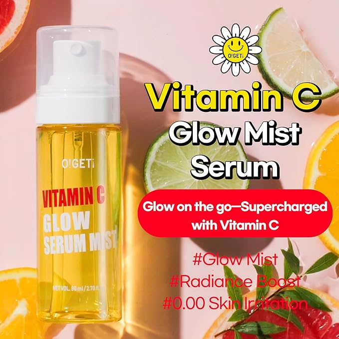 Vitamin C Serum Mist | Vitamin C, Hyaluronic acid, Moisturizing mist for face, all skin type, Korean skincare, for men and women, 2.70 Fl.Oz (80ml)-VivaGrace Women