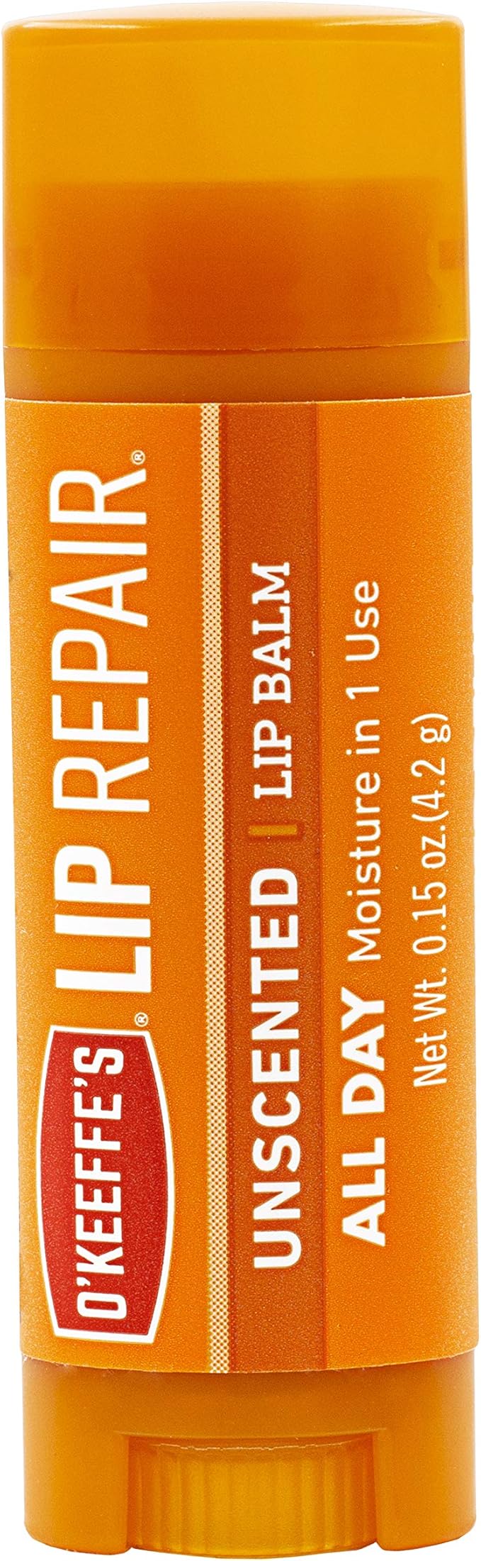 O'Keeffe's Lip Repair Lip Balm for Dry, Cracked Lips, Stick, (Pack of 4: 3 Cooling + 1 Unscented)-VivaGrace Women