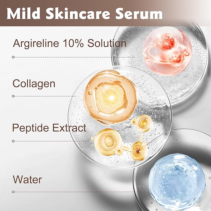 Argireline Serum For Face, Advanced Anti-Wrinkle Facial Serum For Women, Moisturizing Argireline 10% Solution For Face, Argireline Peptide.Suitable For All Skin (1, 1PC)-VivaGrace Women